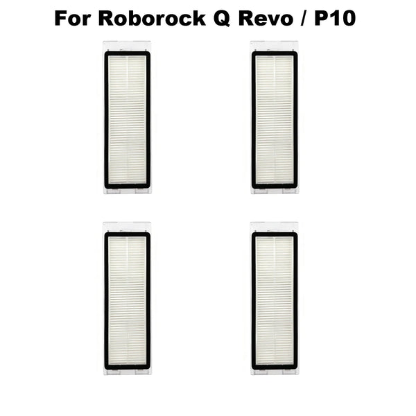 Washable HEPA Filter Compatible with Roborock Q Revo P10 Robot Vacuums Cleaner Replacement Spare Parts