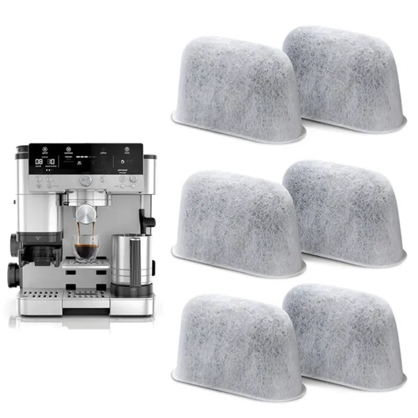 6pcs Charcoal Water Filters For NINJA Luxe Cafe ES601 ES655 ES701 Coffee Machines Charcoal Water FilterS Coffee Accessories