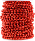 15m Christmas Tree Decorations,Beads Strands Chain Garland Decoration for Home Mantle Fireplace Wreath Xmas Tree Decor Supplies