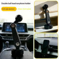 Modification Accessories 17mm Universal Ball Head Car Phone Holder Extension Rod Air Outlet Display Adapter Extension Arm