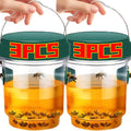3/1PCS Large Wasp Traps Waterproof Hanging Hornets Trap for Indoor Outdoor Reusable Garden Fruit Fly Catcher Pest Control Tools
