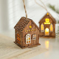 New Christmas decorations creative Christmas tree decoration atmosphere layout LED luminous chalet spot