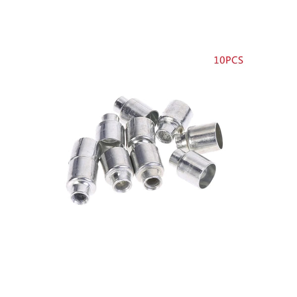 652D Tail Cap Set of 10 Metal Bike Brake Cable Caps Replacement Supplies Tool