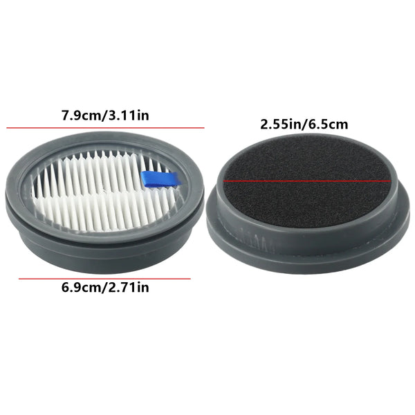 High-Density Filter Filter Job Site Debris Eliminate Fine Dust Fine Powders Cold Ashes Cordless Vacuum Cleaner