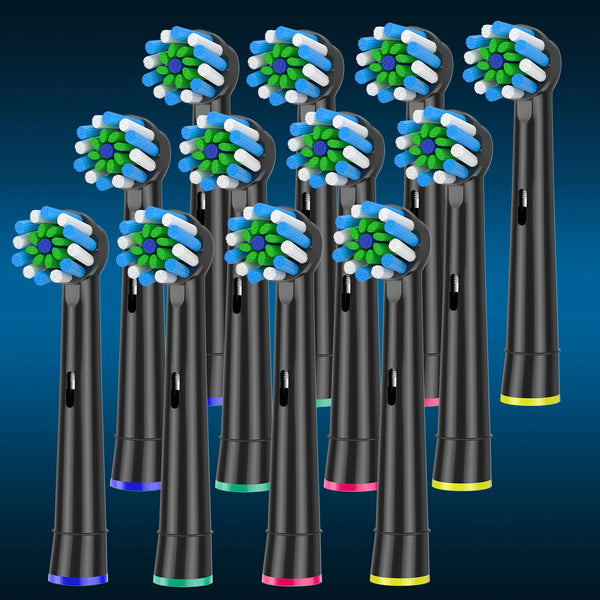 4/8/12pcs CrossAction Replacement Brush Heads For Oral B Trizone Triumph Vitality D100 D12 D16 D36 Electric Toothbrush