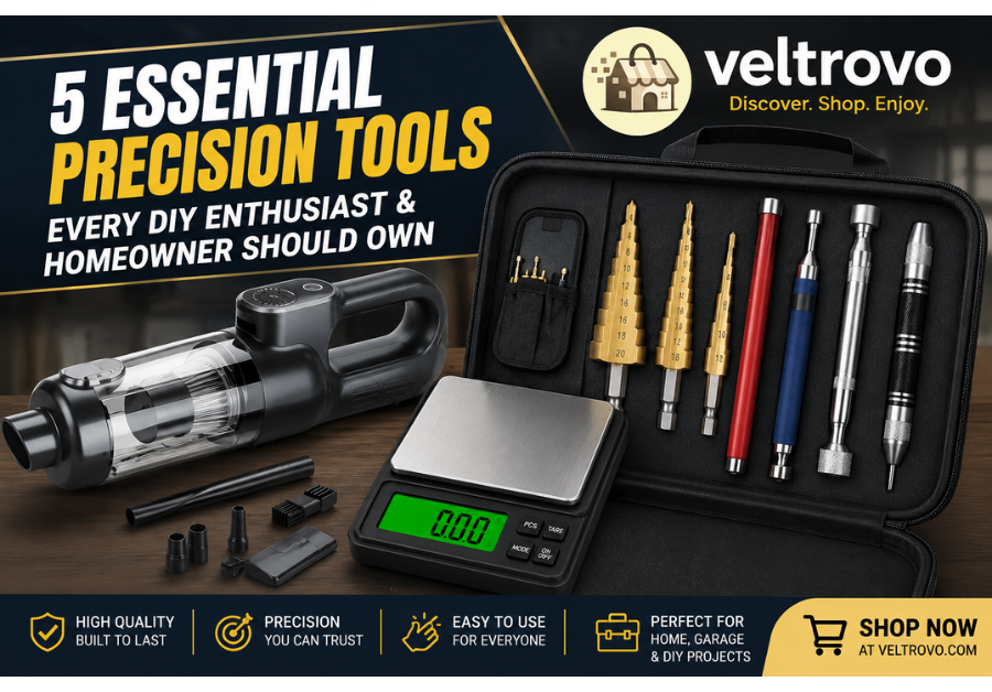 5 Essential Precision Tools Every DIY Enthusiast and Homeowner Should Own