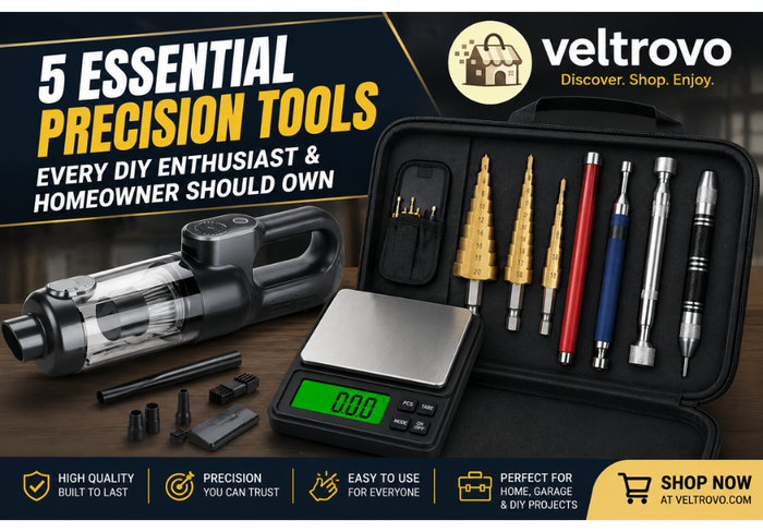 5 Essential Precision Tools Every DIY Enthusiast and Homeowner Should Own