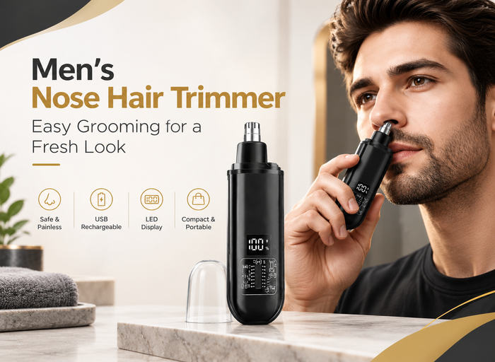 Look Fresh and Feel Confident: The Complete Guide to Easy Nose & Ear Hair Grooming