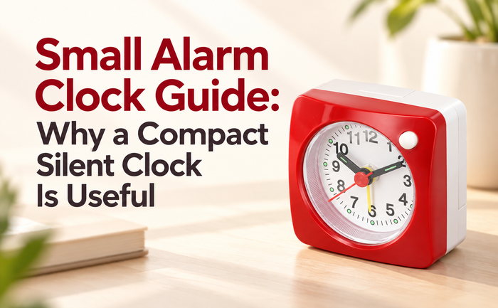 Small Alarm Clock Guide: Why a Compact Silent Clock Is Useful