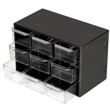 Transparent Nine-Grid Desktop Organizer