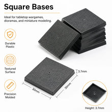 Square Wargame Miniature Bases