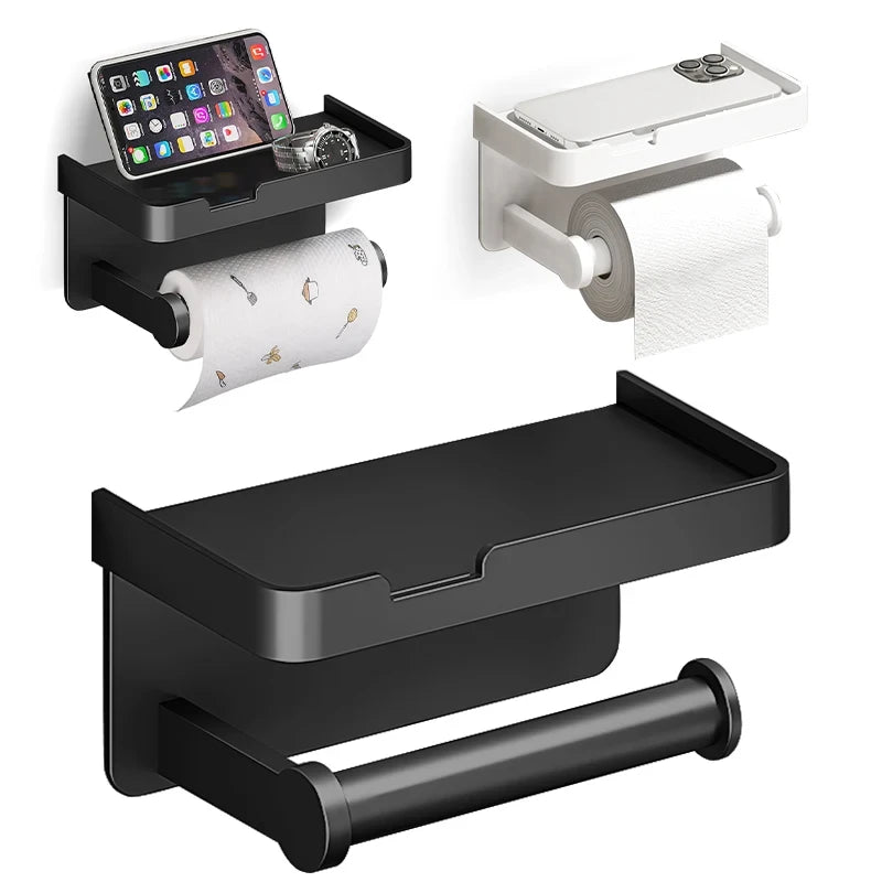 Aluminum Wall-Mounted Phone Holder