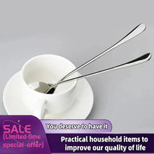 Long-Handled Stainless Steel Stirring Spoons NEW