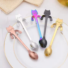 Cute Cat Coffee Spoon