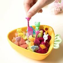 Cartoon Animal Food Picks