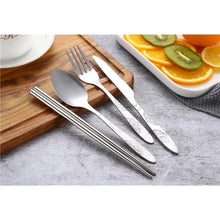 Portable Stainless Steel Camping Cutlery Set