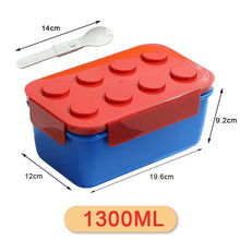 Divided Building Block Bento Box