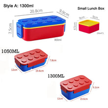 Divided Building Block Bento Box