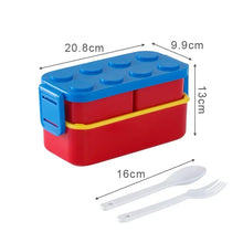 Divided Building Block Bento Box