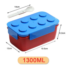Divided Building Block Bento Box
