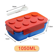 Divided Building Block Bento Box