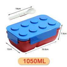 Divided Building Block Bento Box