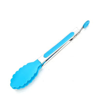 Silicone Stainless Steel Cooking Tongs