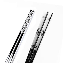 Engraved Stainless Steel Chopsticks