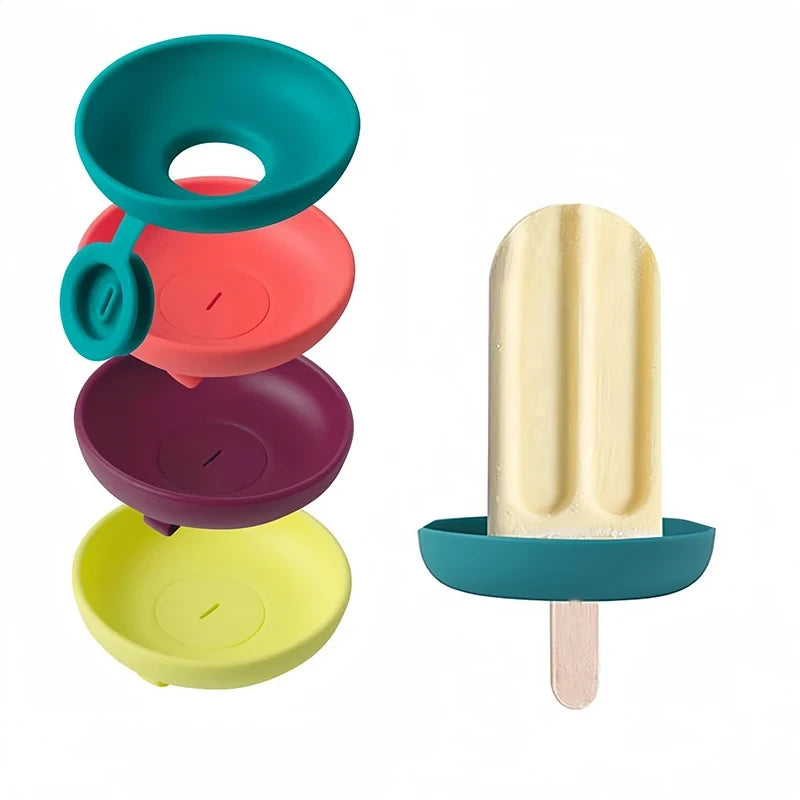 Reusable Silicone Popsicle Holder