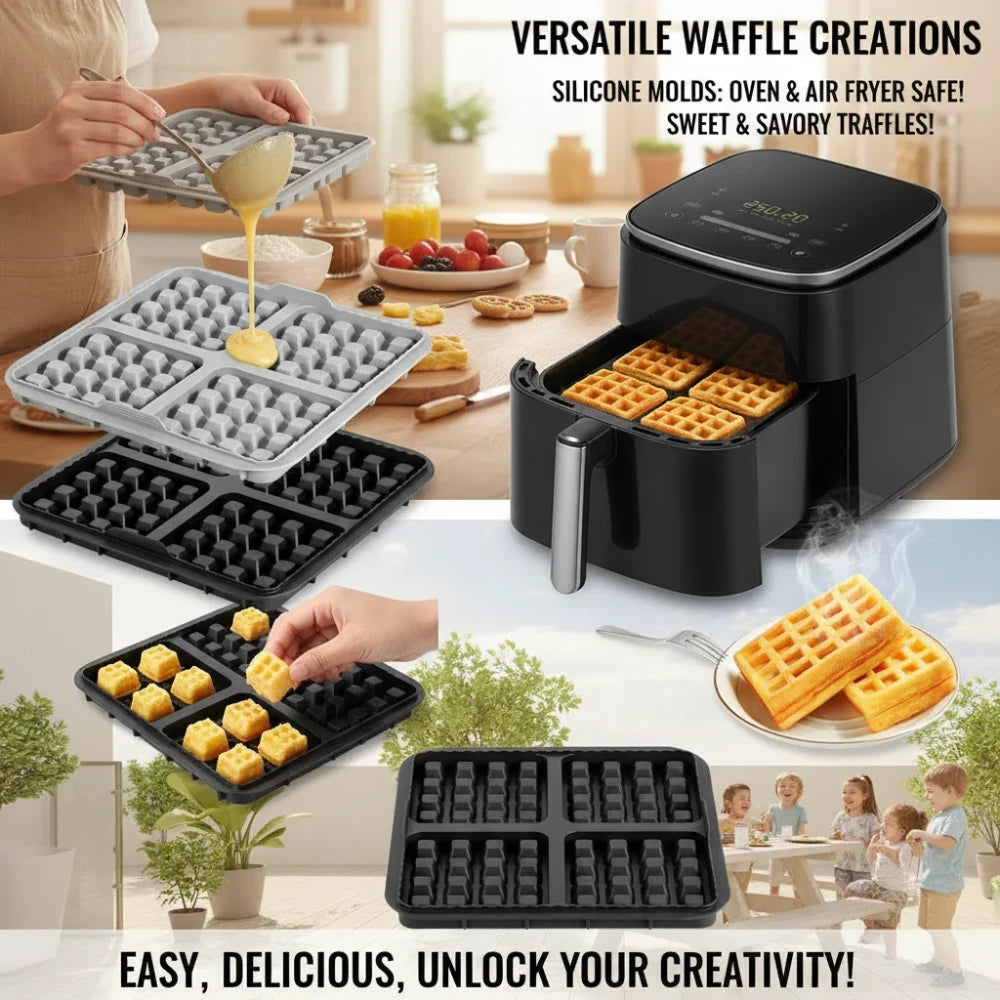 Silicone Waffle Fryer Mold