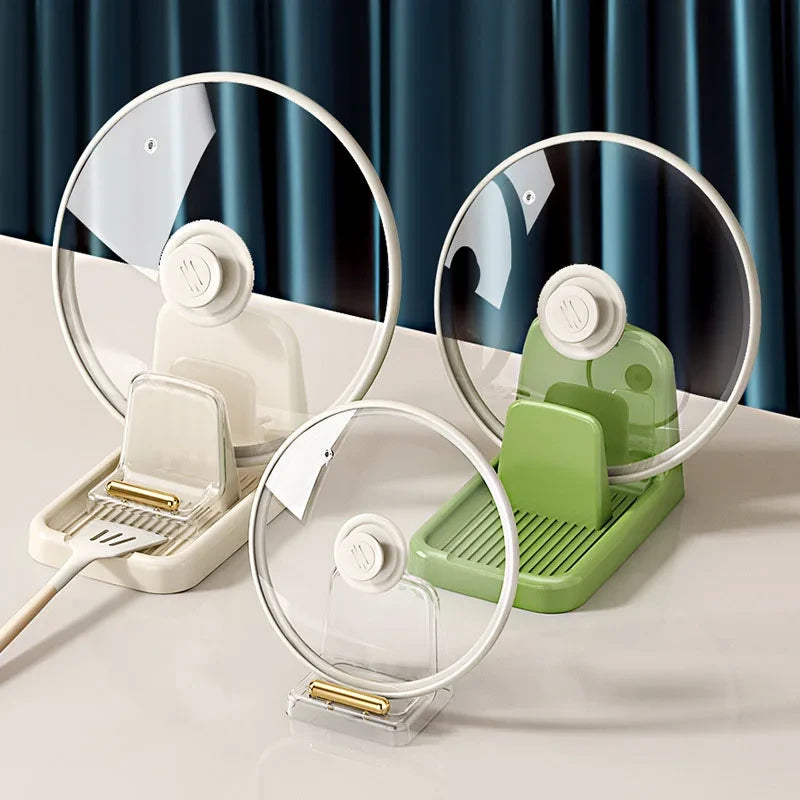 Stackable Plastic Lid Organizer