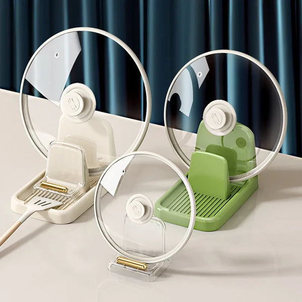 Stackable Plastic Lid Organizer