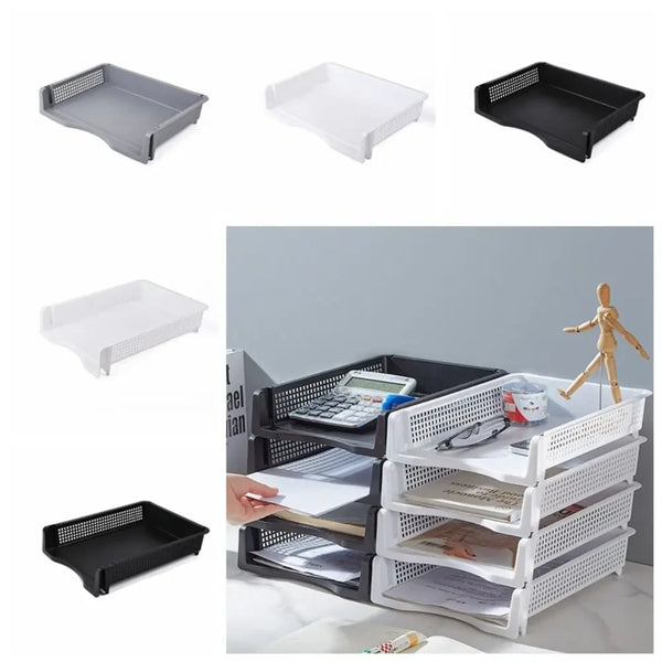 Stackable Desktop Document Tray