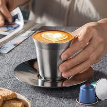 Double Wall Stainless Steel Espresso Cup