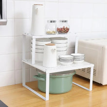 Stackable Carbon Steel Cabinet Organizer