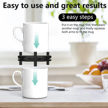Adjustable Stackable Coffee Mug Organizer