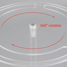 Transparent Rotatable Sunglasses Stand