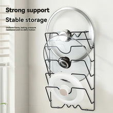 Wall Mounted Pot Lid Rack