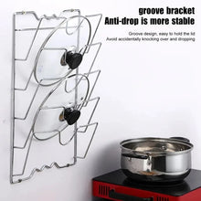 Wall Mounted Pot Lid Rack