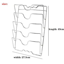 Wall Mounted Pot Lid Rack