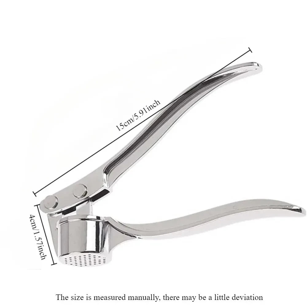 Stainless Steel Garlic Press