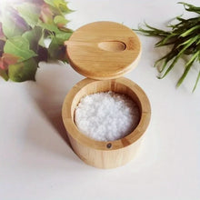 Bamboo Seasoning Storage Pot