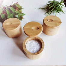 Bamboo Seasoning Storage Pot