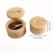 Bamboo Seasoning Storage Pot
