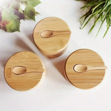 Bamboo Seasoning Storage Pot