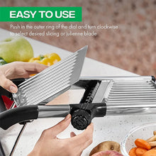 Adjustable Stainless Mandoline Slicer