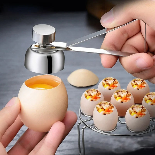 Stainless Steel Egg Cracker
