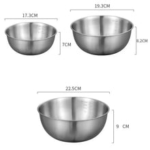 Durable Stainless Steel Mixing Bowls