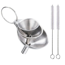 Stainless Steel Kitchen Funnel Set