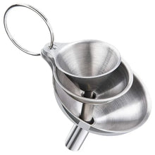 Stainless Steel Kitchen Funnel Set